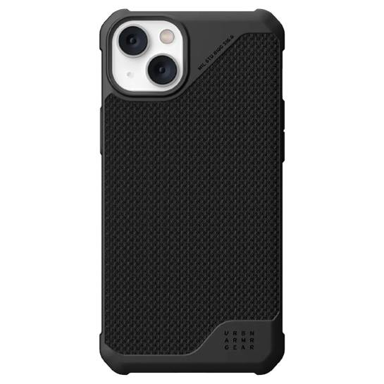 Чохол UAG Metropolis LT Case for iPhone 14 Plus Magsafe Kevlar Black - ціна, характеристики, відгуки, розстрочка, фото 1