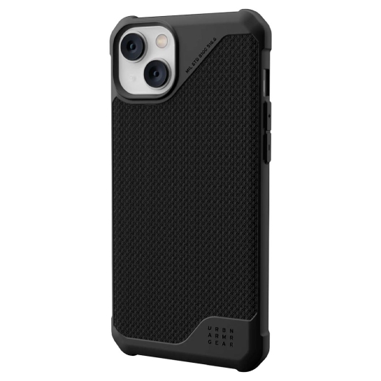 Чехол UAG Metropolis LT Case for iPhone 14 Plus Magsafe Kevlar Black - цена, характеристики, отзывы, рассрочка, фото 2