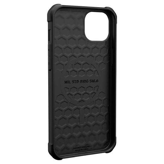 Чехол UAG Metropolis LT Case for iPhone 14 Plus Magsafe Kevlar Black - цена, характеристики, отзывы, рассрочка, фото 5