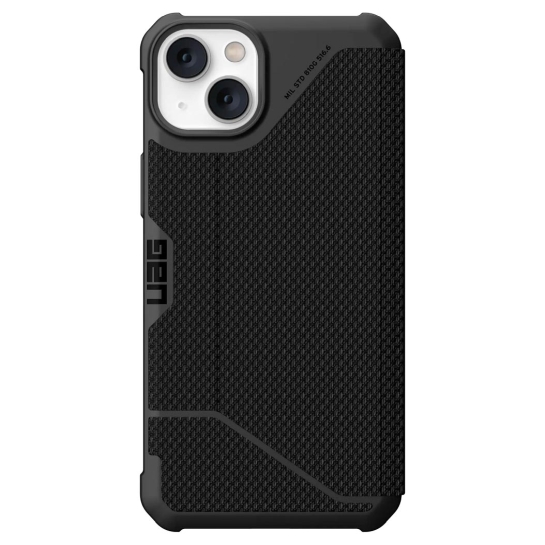 Чохол UAG Metropolis Case for iPhone 14 Plus Kevlar Black - цена, характеристики, отзывы, рассрочка, фото 1