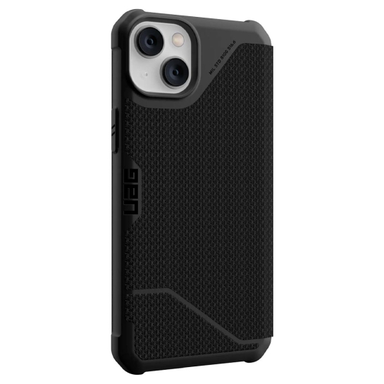 Чехол UAG Metropolis Case for iPhone 14 Plus Kevlar Black - цена, характеристики, отзывы, рассрочка, фото 3