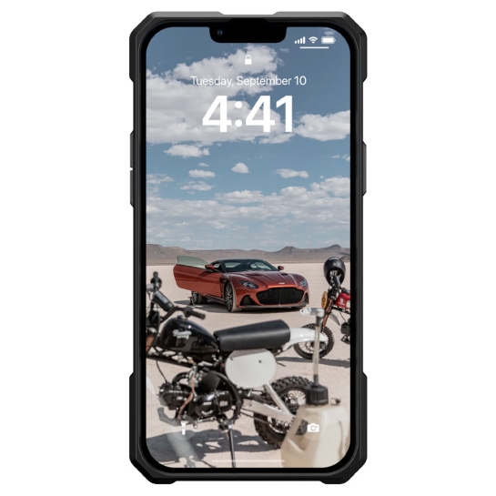 Чехол UAG Monarch Pro Case for iPhone 14 Plus Magsafe Kevlar Black - цена, характеристики, отзывы, рассрочка, фото 4