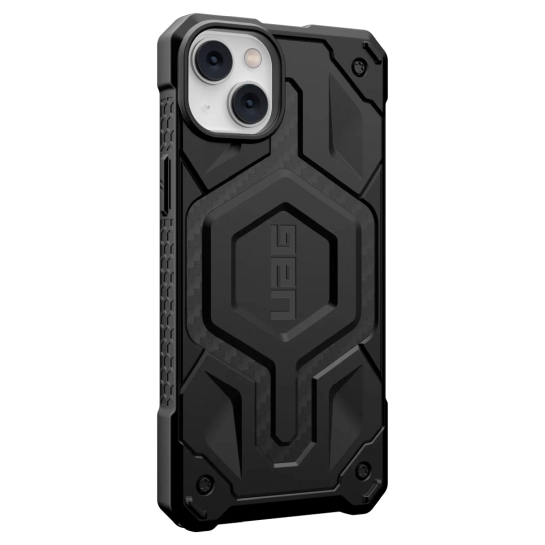 Чехол UAG Monarch Pro Case for iPhone 14 Plus Magsafe Carbon Fiber - цена, характеристики, отзывы, рассрочка, фото 3