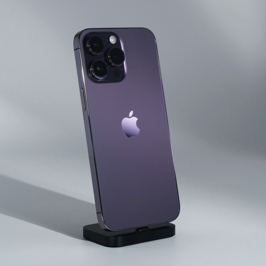Б/У Apple iPhone 14 Pro Max 128 Gb Deep Purple eSim (Ідеальний) - ціна, характеристики, відгуки, розстрочка, фото 1
