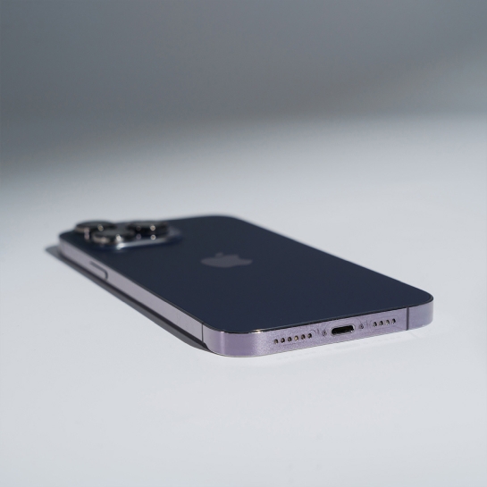 Б/У Apple iPhone 14 Pro Max 128 Gb Deep Purple eSim (Отличное) - цена, характеристики, отзывы, рассрочка, фото 5