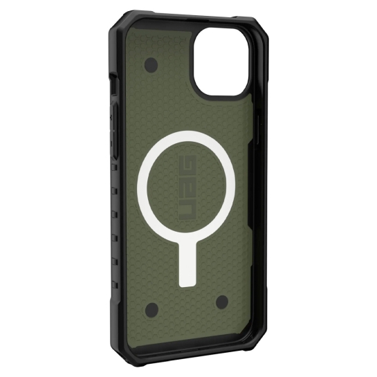 Чехол UAG Pathfinder Case for iPhone 14 Plus Magsafe Olive - цена, характеристики, отзывы, рассрочка, фото 5
