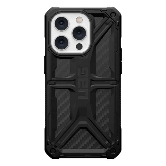 Чохол UAG Monarch Case for iPhone 14 Pro Carbon Fiber - ціна, характеристики, відгуки, розстрочка, фото 1