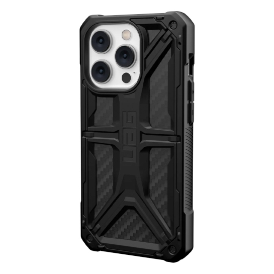 Чехол UAG Monarch Case for iPhone 14 Pro Carbon Fiber - цена, характеристики, отзывы, рассрочка, фото 5