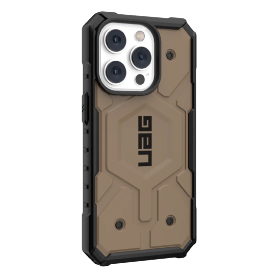 Чехол UAG Pathfinder Case for iPhone 14 Pro Magsafe Dark Earth - цена, характеристики, отзывы, рассрочка, фото 3