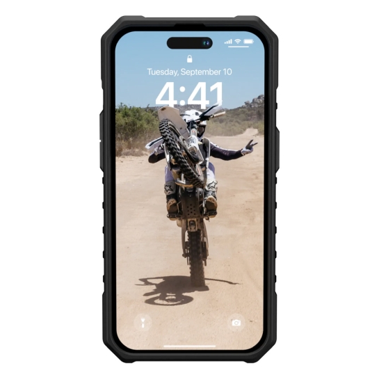 Чохол UAG Pathfinder Case for iPhone 14 Pro Magsafe Dark Earth - ціна, характеристики, відгуки, розстрочка, фото 4