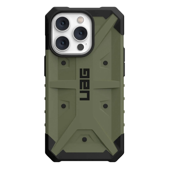 Чехол UAG Pathfinder Case for iPhone 14 Pro Olive - цена, характеристики, отзывы, рассрочка, фото 1
