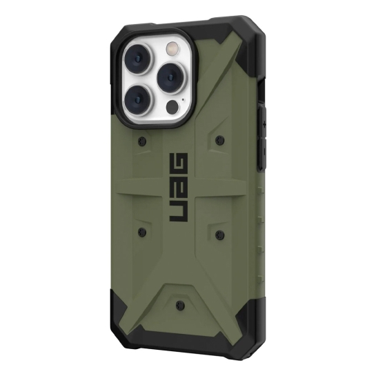 Чехол UAG Pathfinder Case for iPhone 14 Pro Olive - цена, характеристики, отзывы, рассрочка, фото 4