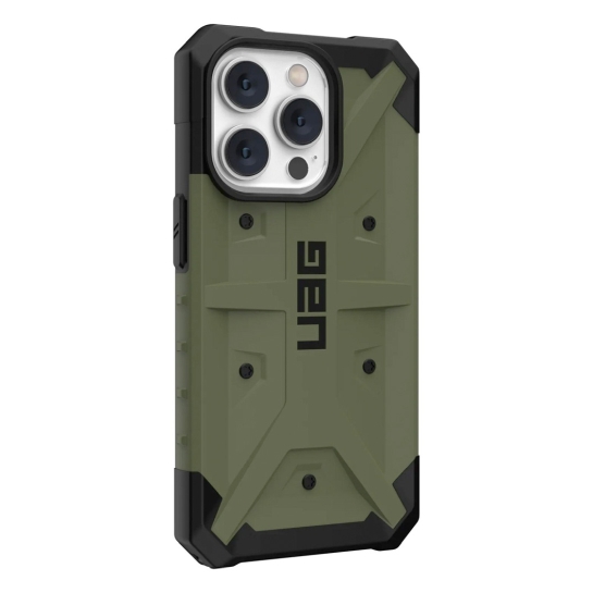 Чехол UAG Pathfinder Case for iPhone 14 Pro Olive - цена, характеристики, отзывы, рассрочка, фото 2