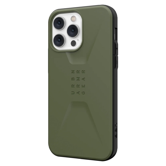 Чехол UAG Civilian Case for iPhone 14 Pro Max Olive - цена, характеристики, отзывы, рассрочка, фото 4
