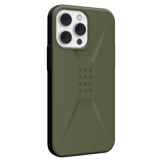 Чехол UAG Civilian Case for iPhone 14 Pro Max Olive - цена, характеристики, отзывы, рассрочка, фото 2
