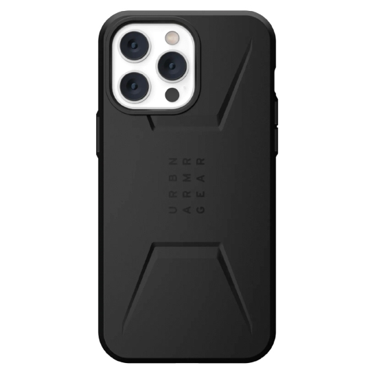 Чохол UAG Civilian Case for iPhone 14 Pro Max Magsafe Black - ціна, характеристики, відгуки, розстрочка, фото 1