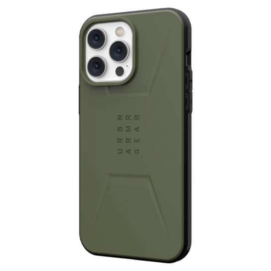 Чохол UAG Civilian Case for iPhone 14 Pro Max Magsafe Olive - ціна, характеристики, відгуки, розстрочка, фото 4