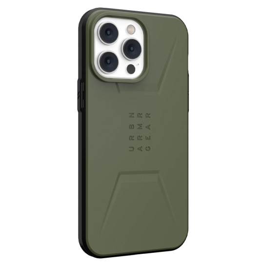 Чохол UAG Civilian Case for iPhone 14 Pro Max Magsafe Olive - ціна, характеристики, відгуки, розстрочка, фото 2