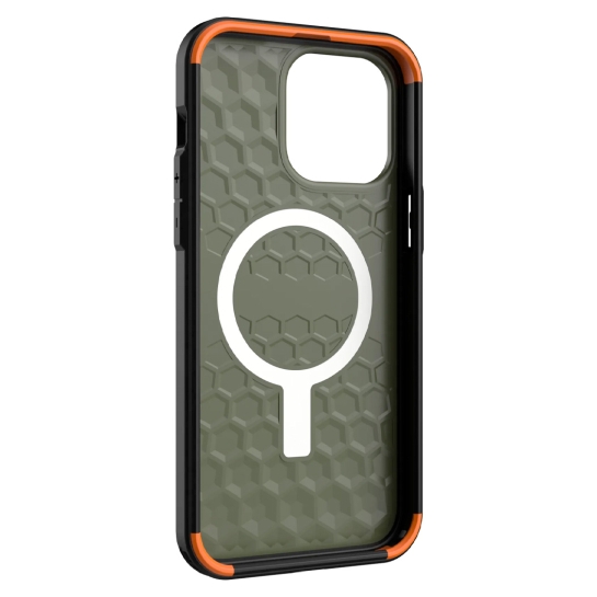 Чохол UAG Civilian Case for iPhone 14 Pro Max Magsafe Olive - ціна, характеристики, відгуки, розстрочка, фото 3