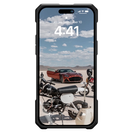 Чехол UAG Monarch Pro Case for iPhone 14 Pro Max Magsafe Carbon Fiber - цена, характеристики, отзывы, рассрочка, фото 4