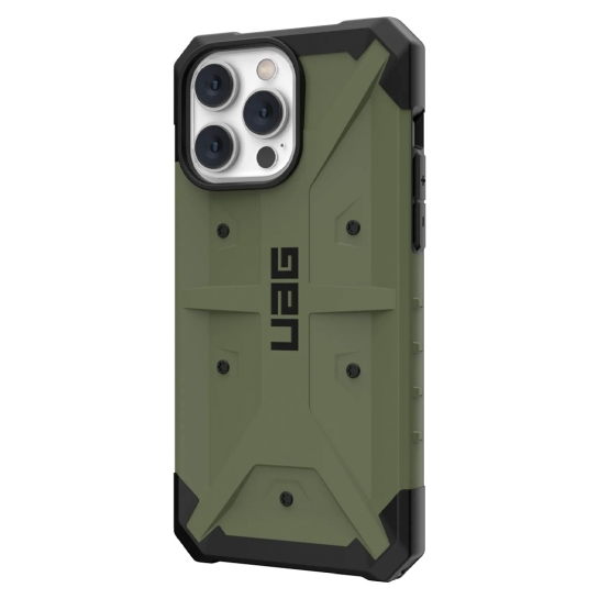 Чехол UAG Pathfinder Case for iPhone 14 Pro Max Olive - цена, характеристики, отзывы, рассрочка, фото 2
