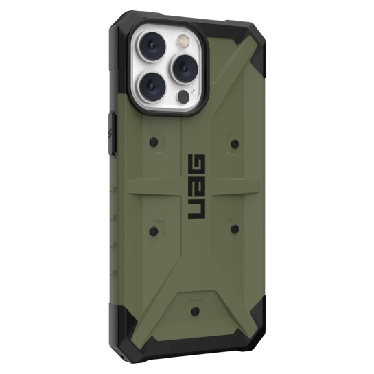 Чохол UAG Pathfinder Case for iPhone 14 Pro Max Olive - ціна, характеристики, відгуки, розстрочка, фото 3
