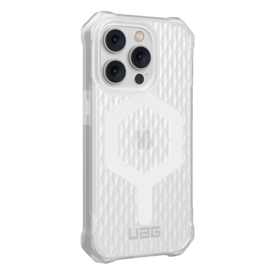 Чехол UAG Essential Armor Case for iPhone 14 Pro Magsafe Frosted Ice - цена, характеристики, отзывы, рассрочка, фото 3