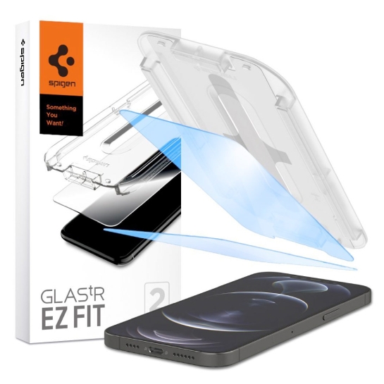 Скло Spigen для iPhone 13 Pro Max tR EZ Fit Transparency Sensor Open - ціна, характеристики, відгуки, розстрочка, фото 1