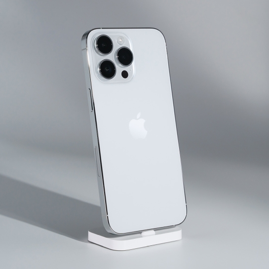 Б/У Apple iPhone 14 Pro Max 512 Gb Silver eSim (2) - ціна, характеристики, відгуки, розстрочка, фото 1
