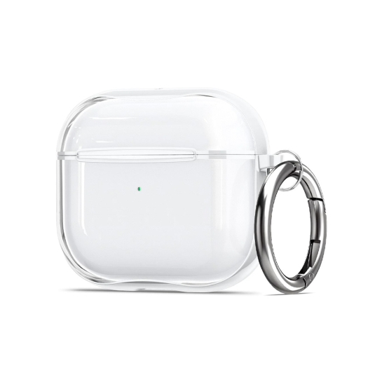 Чохол Spigen для Apple AirPods 3 Ultra Hybrid Crystal Clear - ціна, характеристики, відгуки, розстрочка, фото 1