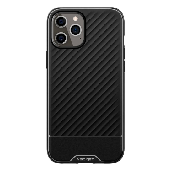 Чохол Spigen Core Armor Case for iPhone 12/12 Pro Matte Black - цена, характеристики, отзывы, рассрочка, фото 1