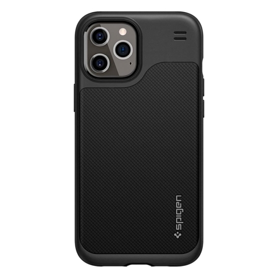 Чохол Spigen Hybrid NX Case for iPhone 12/12 Pro Matte Black - ціна, характеристики, відгуки, розстрочка, фото 1