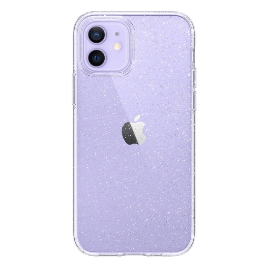 Чохол Spigen Liquid Crystal Glitter Case for iPhone 12/12 Pro Crystal Clear - цена, характеристики, отзывы, рассрочка, фото 1