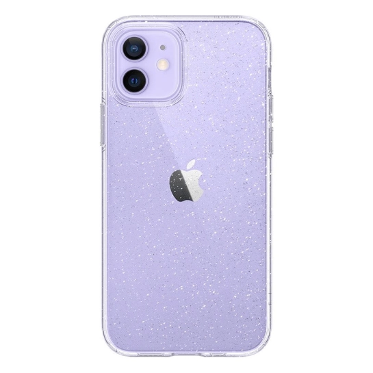 Чехол Spigen Liquid Crystal Glitter Case for iPhone 12/12 Pro Crystal Clear