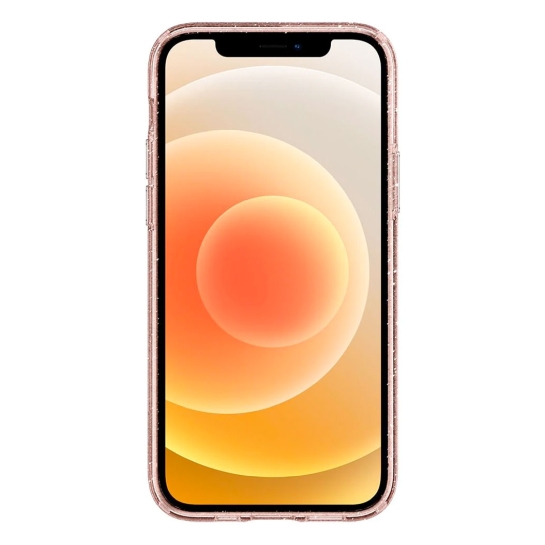 Чехол Spigen Liquid Crystal Glitter Case for iPhone 12/12 Pro Rose Quartz - цена, характеристики, отзывы, рассрочка, фото 2