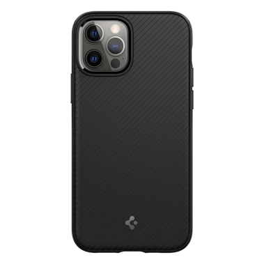 Чехол Spigen Mag Armor Case for iPhone 12/12 Pro MagSafe Black - цена, характеристики, отзывы, рассрочка, фото 1