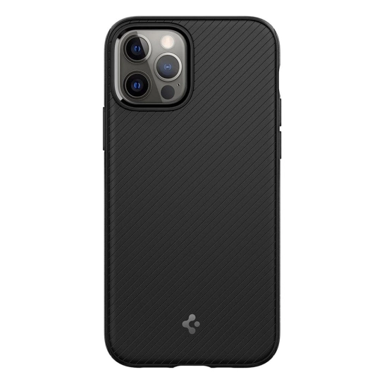 Чехол Spigen Mag Armor Case for iPhone 12/12 Pro MagSafe Black