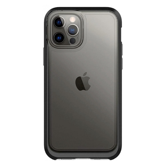 Чохол Spigen Neo Hybrid Crystal Case for iPhone 12/12 Pro Black - ціна, характеристики, відгуки, розстрочка, фото 1