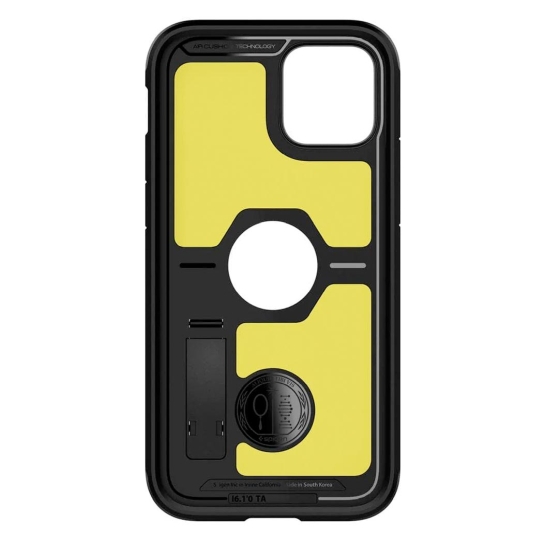 Чехол Spigen Tough Armor Case for iPhone 12/12 Pro Black - цена, характеристики, отзывы, рассрочка, фото 3