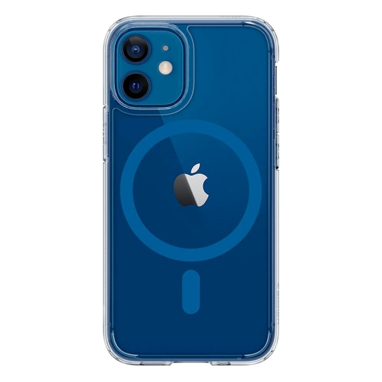 Чохол Spigen Ultra Hybrid Case for iPhone 12/12 Pro MagSafe Blue - ціна, характеристики, відгуки, розстрочка, фото 1