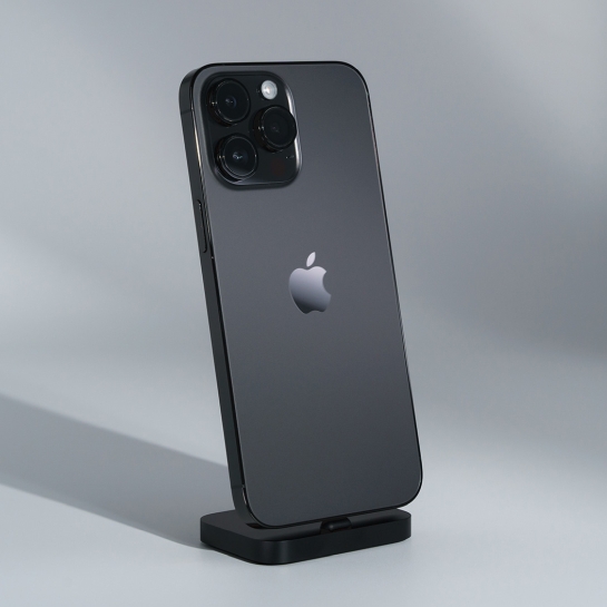 Б/У Apple iPhone 14 Pro Max 128 Gb Space Black eSim (Відмінний) - цена, характеристики, отзывы, рассрочка, фото 1