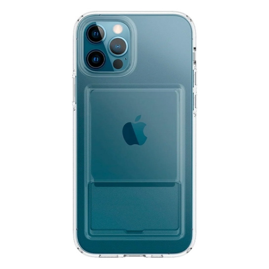 Чехол Spigen Crystal Slot Case for iPhone 12/12 Pro Crystal Clear - цена, характеристики, отзывы, рассрочка, фото 2