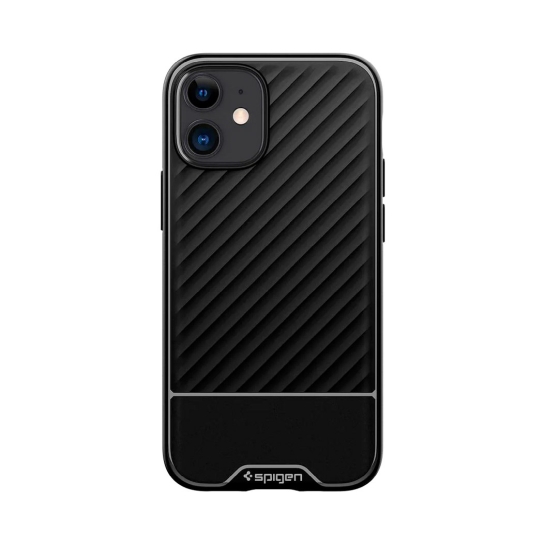 Чохол Spigen Core Armor Case for iPhone 12 mini Matte Black - ціна, характеристики, відгуки, розстрочка, фото 1