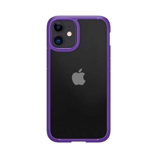 Чохол Spigen Crystal Hybrid Case for iPhone 12 mini Hydrangea Purple - ціна, характеристики, відгуки, розстрочка, фото 1
