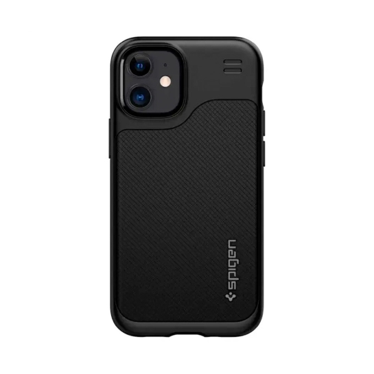 Чохол Spigen Hybrid NX Case for iPhone 12 mini Matte Black - ціна, характеристики, відгуки, розстрочка, фото 1