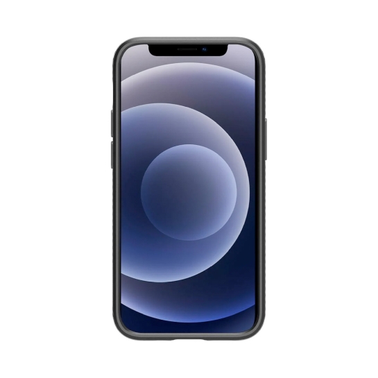 Чехол Spigen Liquid Air Case for iPhone 12 mini Matte Black - цена, характеристики, отзывы, рассрочка, фото 2