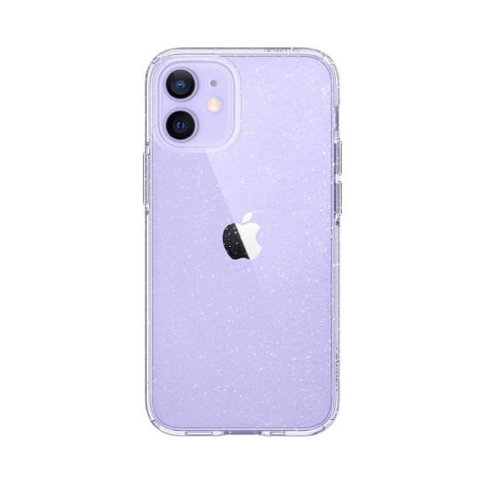Чехол Spigen Liquid Crystal Glitter Case for iPhone 12 mini Crystal Quartz - цена, характеристики, отзывы, рассрочка, фото 1