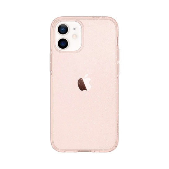Чохол Spigen Liquid Crystal Glitter Case for iPhone 12 mini Rose Quartz - ціна, характеристики, відгуки, розстрочка, фото 1