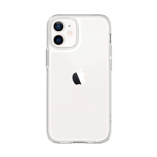 Чохол Spigen Quartz Hybrid Case for iPhone 12 mini Chrystal Clear - ціна, характеристики, відгуки, розстрочка, фото 1
