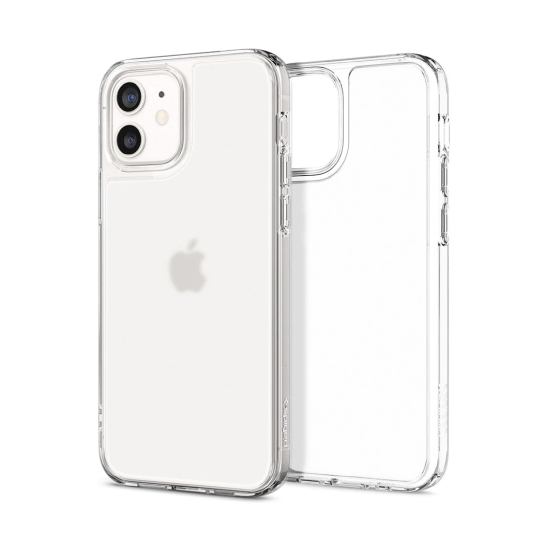Чохол Spigen Quartz Hybrid Case for iPhone 12 mini Chrystal Clear - ціна, характеристики, відгуки, розстрочка, фото 2